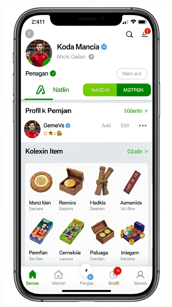 Cuplikan layar menu unduhan v89.com untuk perangkat Android